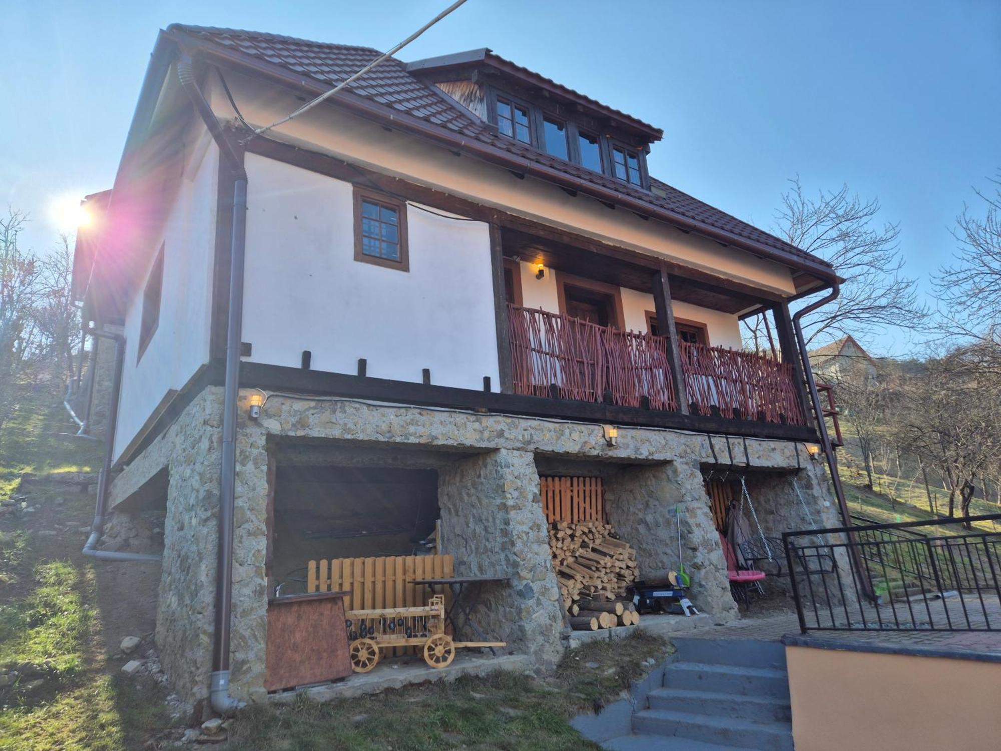 Pensiunea Carul Mare Răşinari Exterior foto