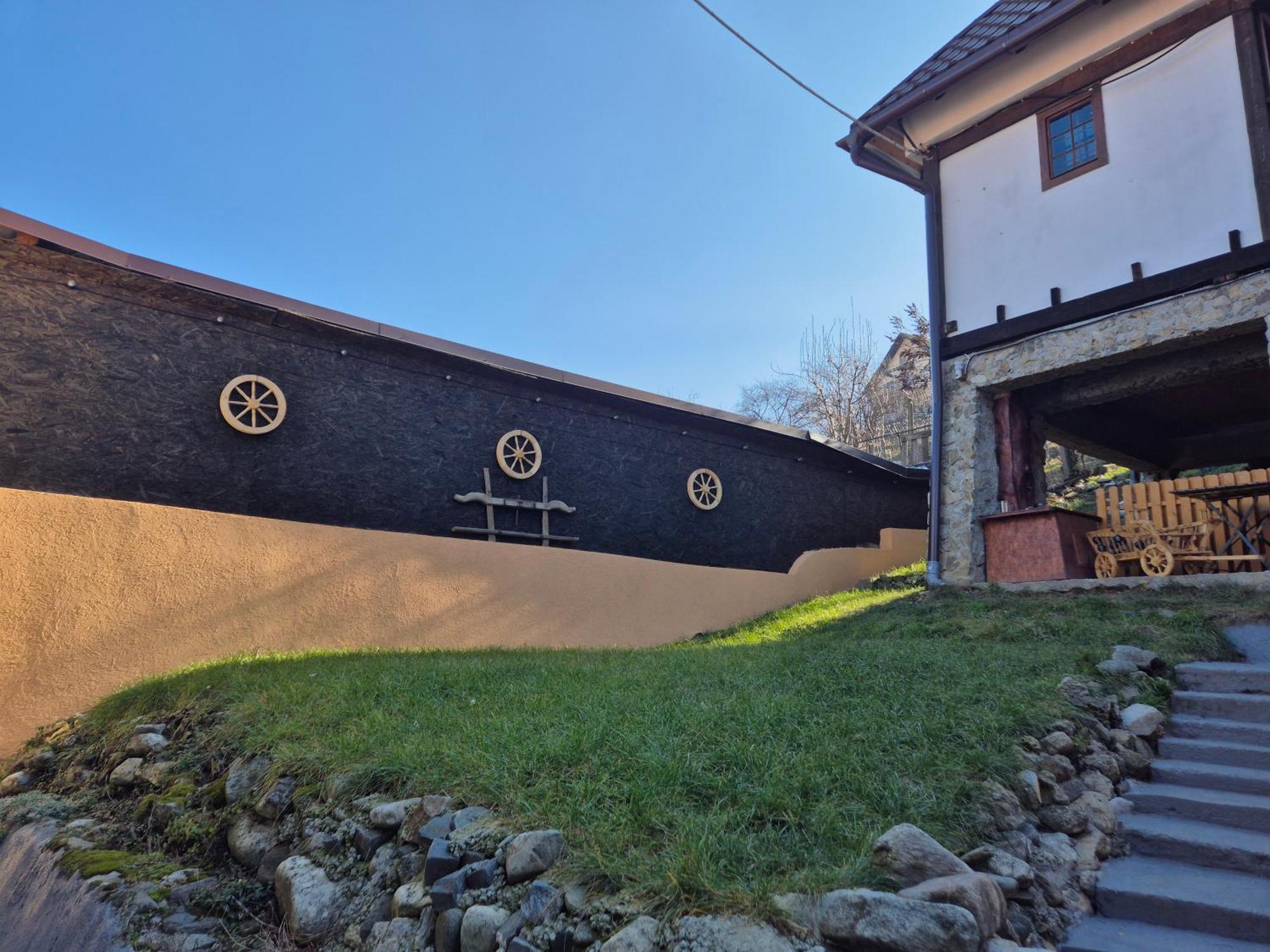 Pensiunea Carul Mare Răşinari Exterior foto